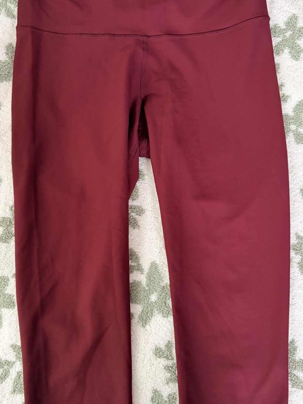 Old Navy Burgundy High-Rise Leggings
